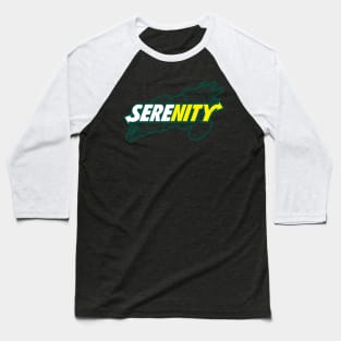 Firefly Serenity Tv Series Sci-fi Space Ship Logo Parody Baseball T-Shirt